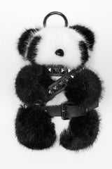 creepy cute panda bear plushie toy