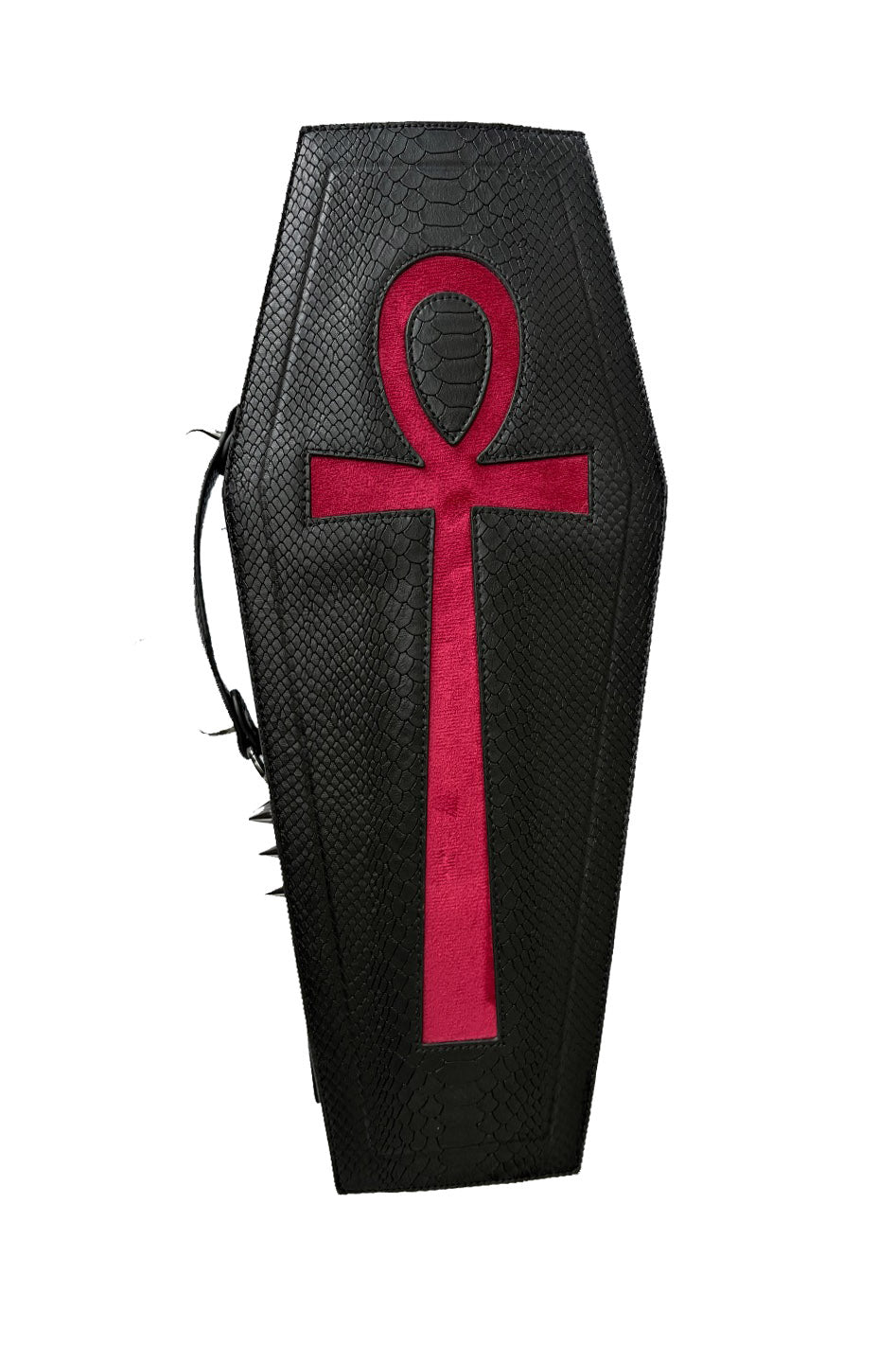 Ankh Coffin Batwing Bag [Snakeskin]