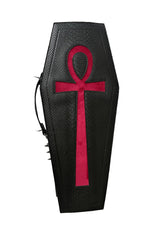 Ankh Coffin Batwing Bag [Snakeskin]