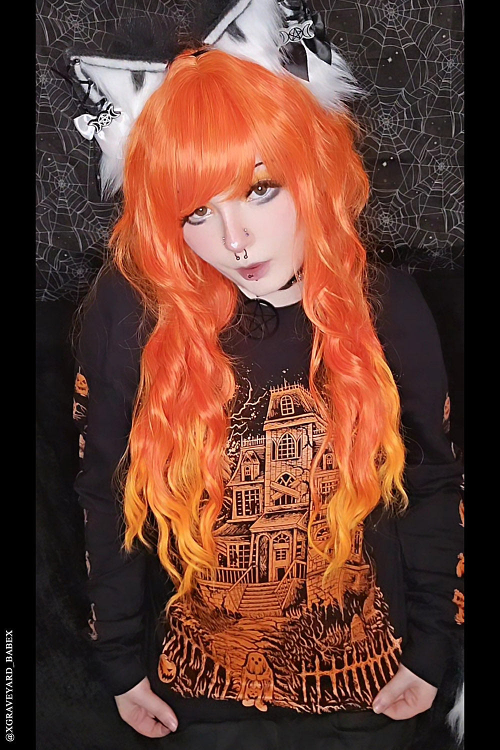 Haunted Mansion T-shirt [PUMPKIN ORANGE]