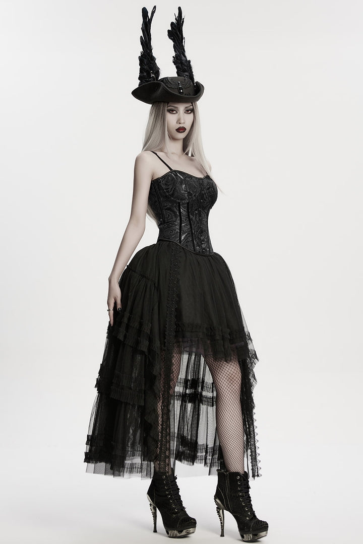 womens victorian goth skirt