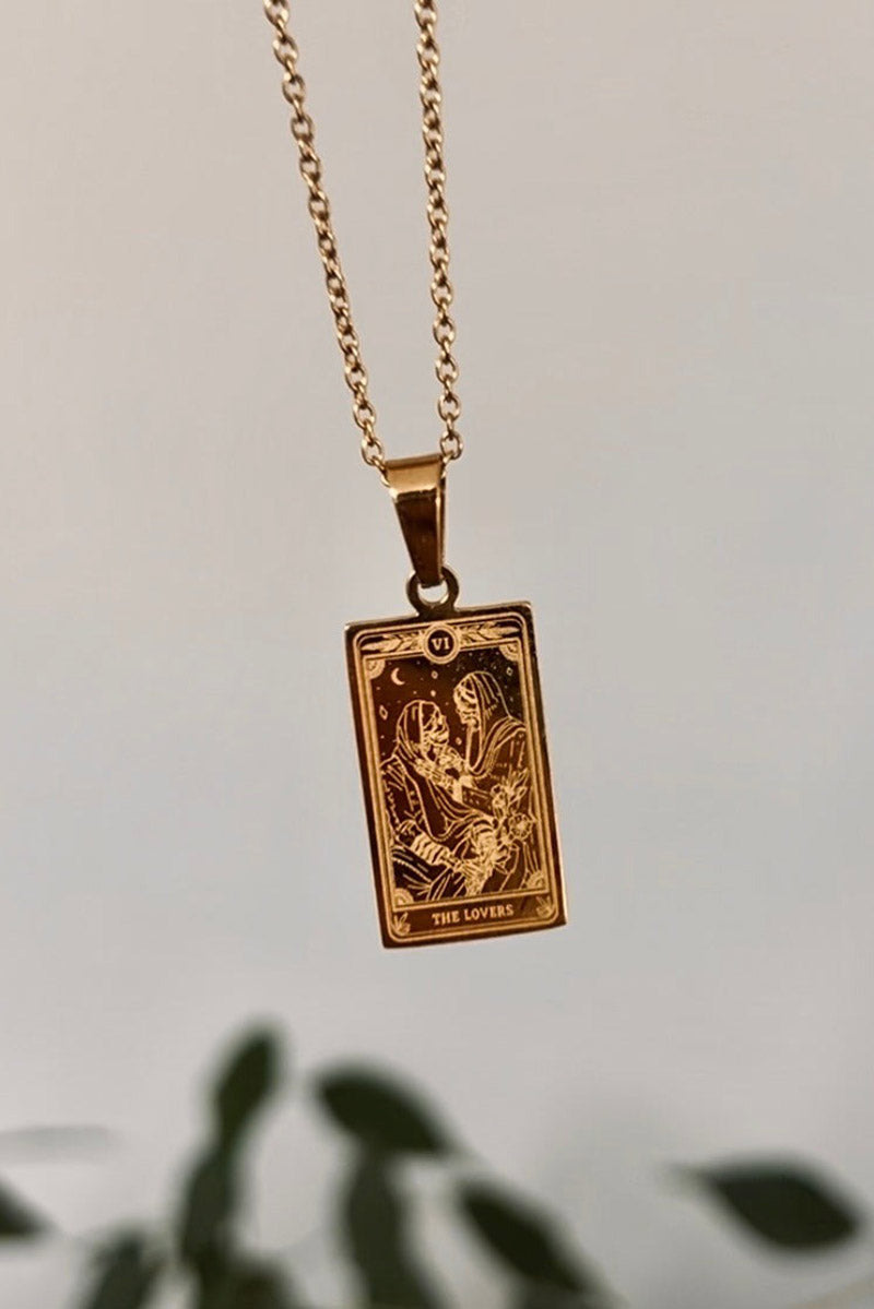 gothic tarot card jewelry