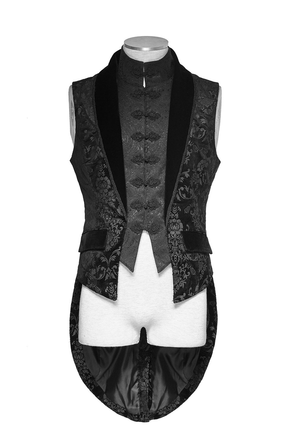 mens damask gothic haunted mansion jacket 