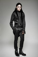 mens gothic vest