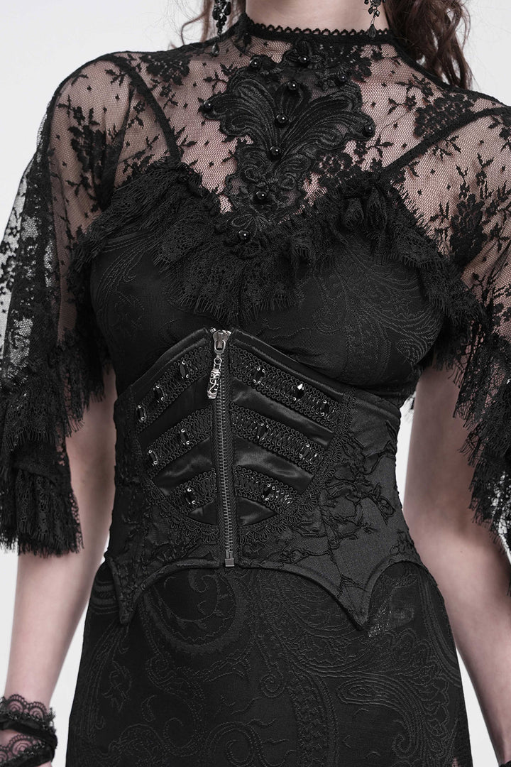 gothic corset belt