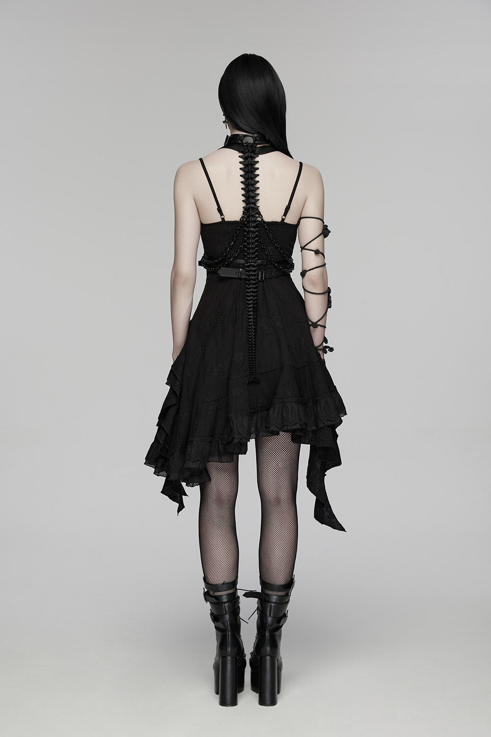 high waisted spine harness