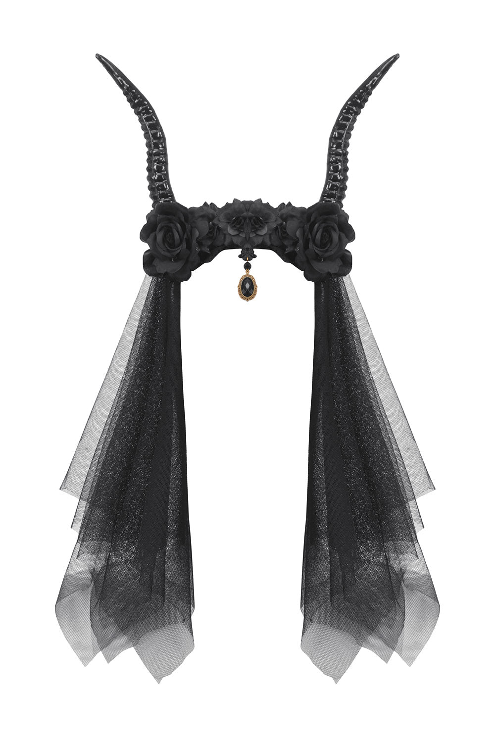gothic wedding veil