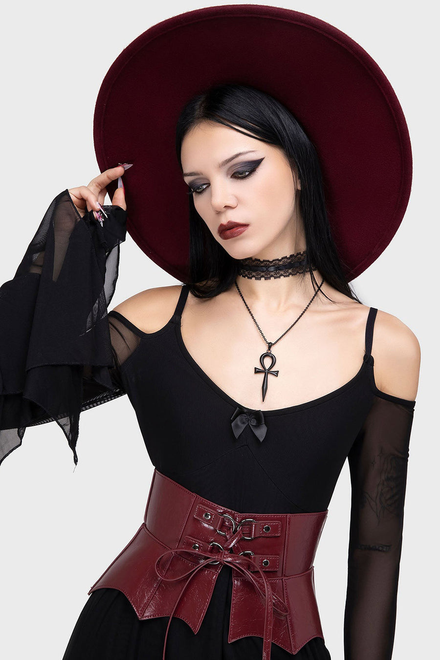 Malevolent Brim Hat – VampireFreaks