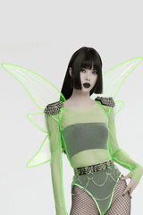 punk fairy harness wings