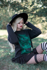 womens halloween toad sweatshirt