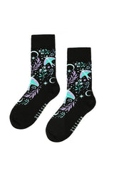 dark cottagecore socks