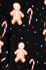 Gingerdead Men Cardigan Sweater