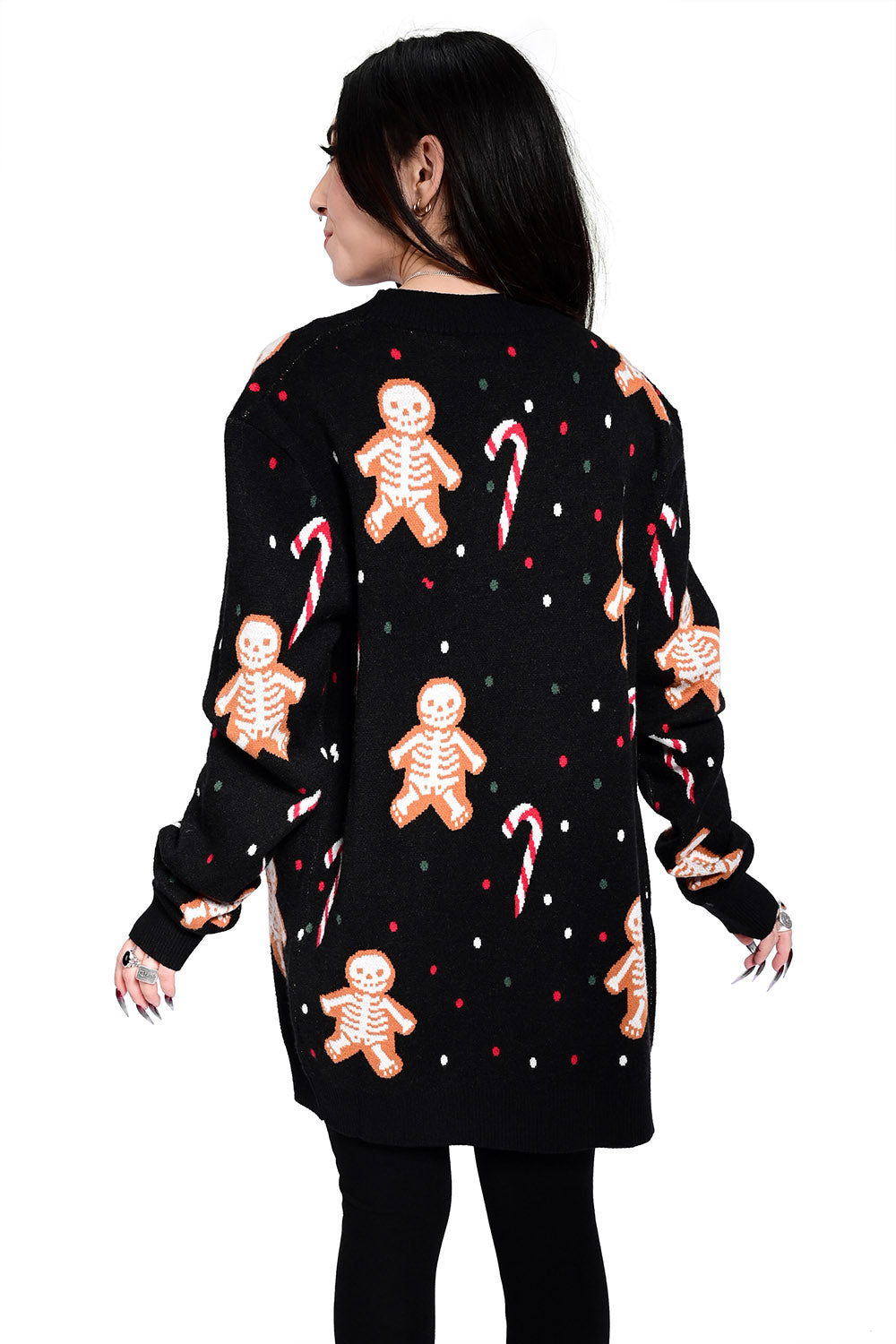 Gingerdead Men Cardigan Sweater