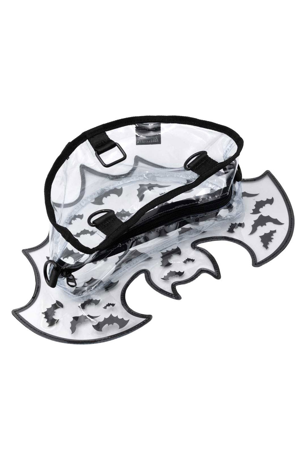 halloween dark kawaii emo spooky bat-shaped purse