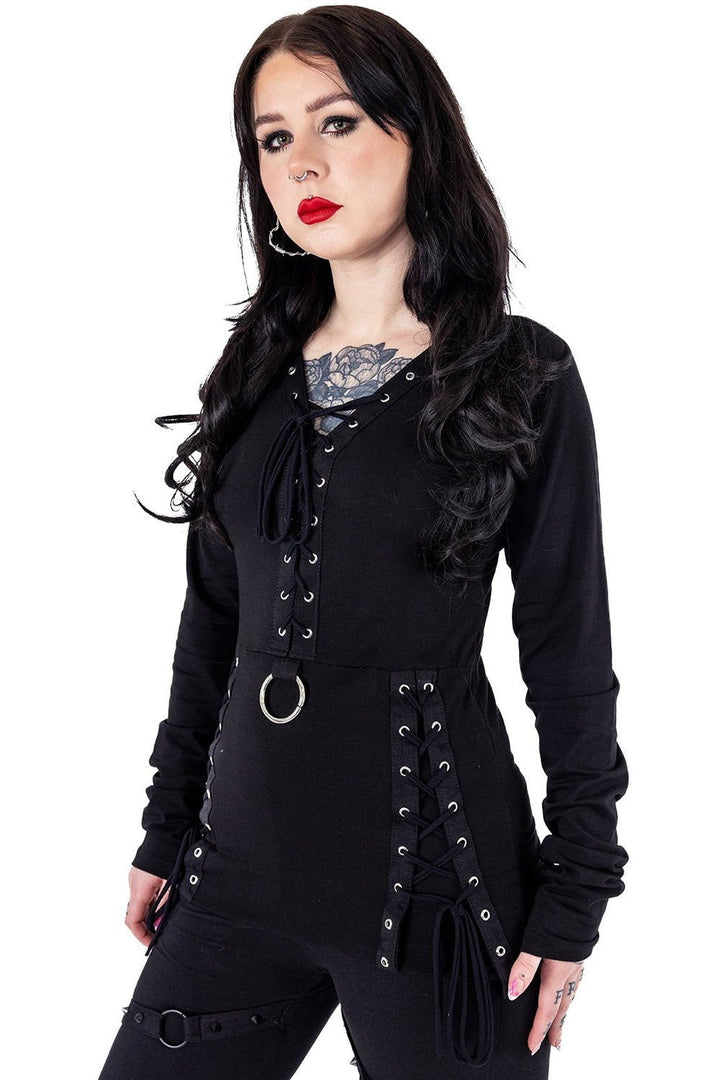 Grace Top - womens tops - VampireFreaks - Poizen Industries