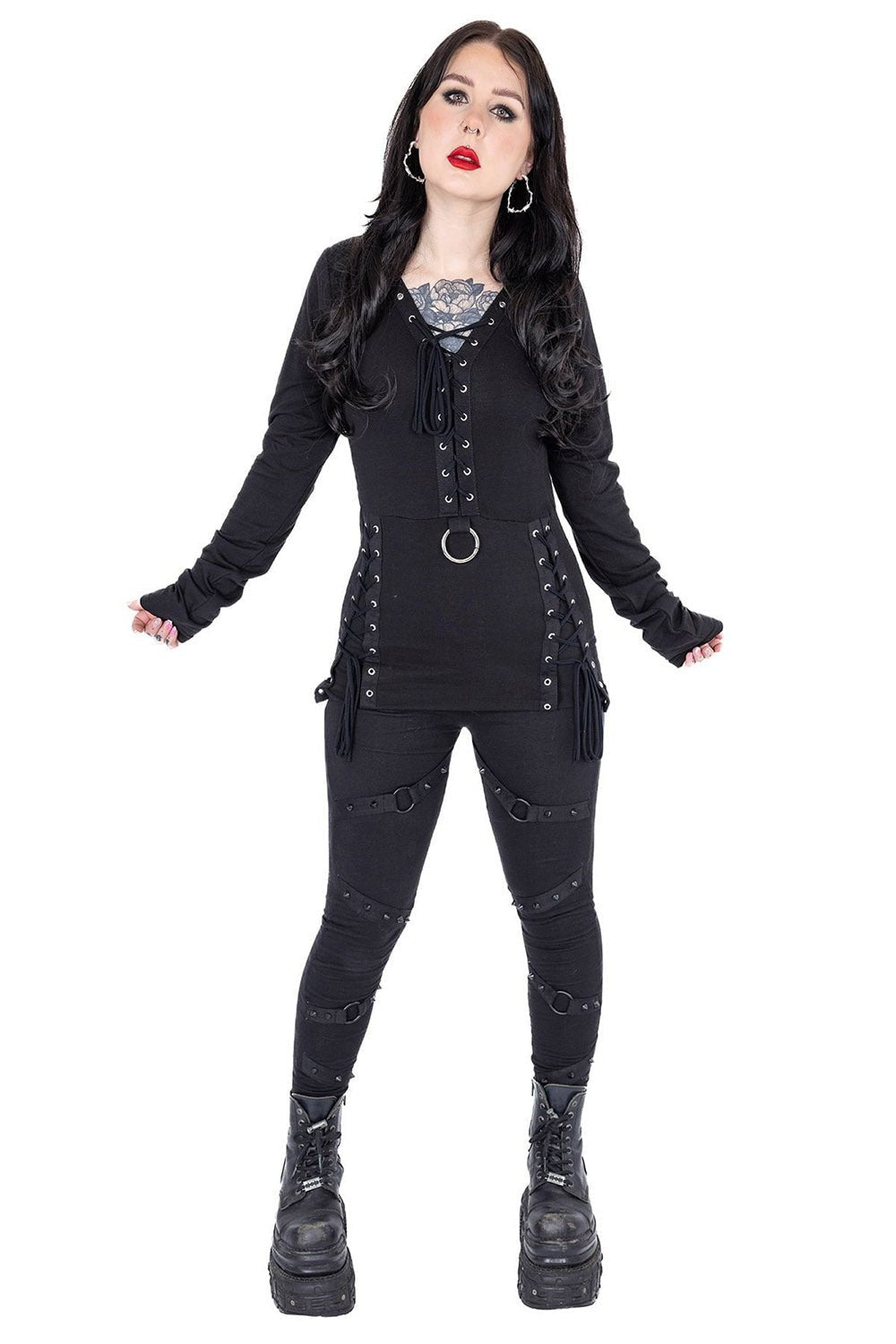 Grace Top - womens tops - VampireFreaks - Poizen Industries