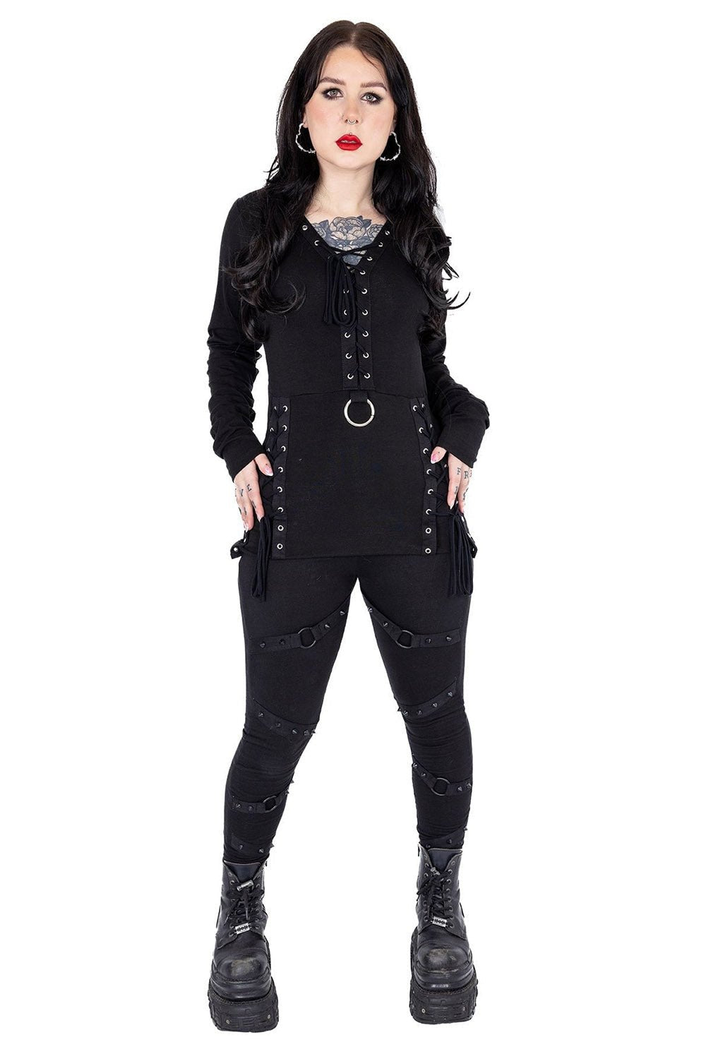 Grace Top - womens tops - VampireFreaks - Poizen Industries