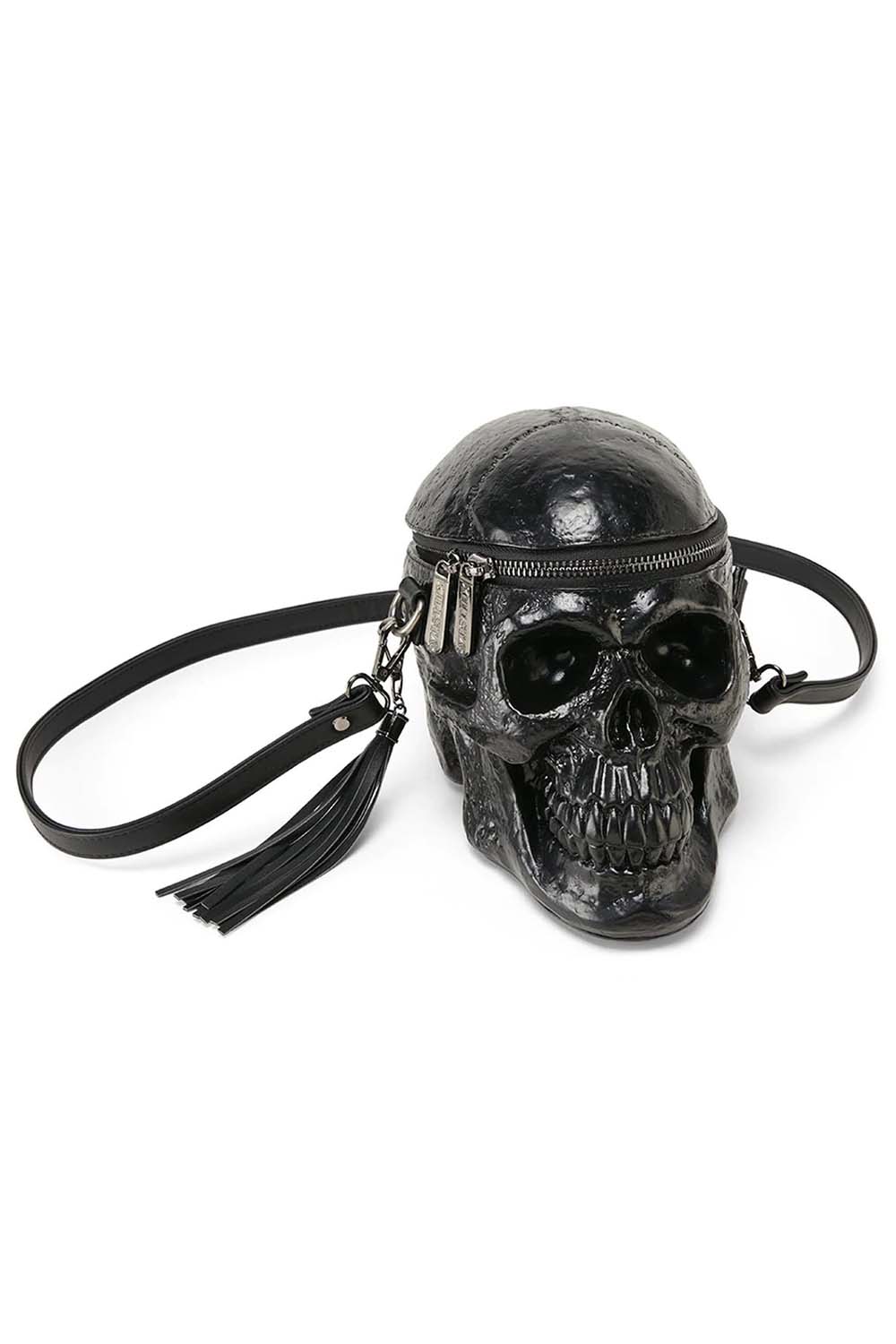 Grave Digger Skull Handbag [B] - bags & wallets - VampireFreaks - Killstar