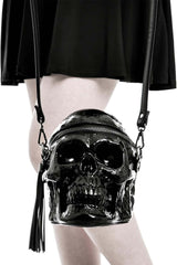 Grave Digger Skull Handbag [B] - bags & wallets - VampireFreaks - Killstar