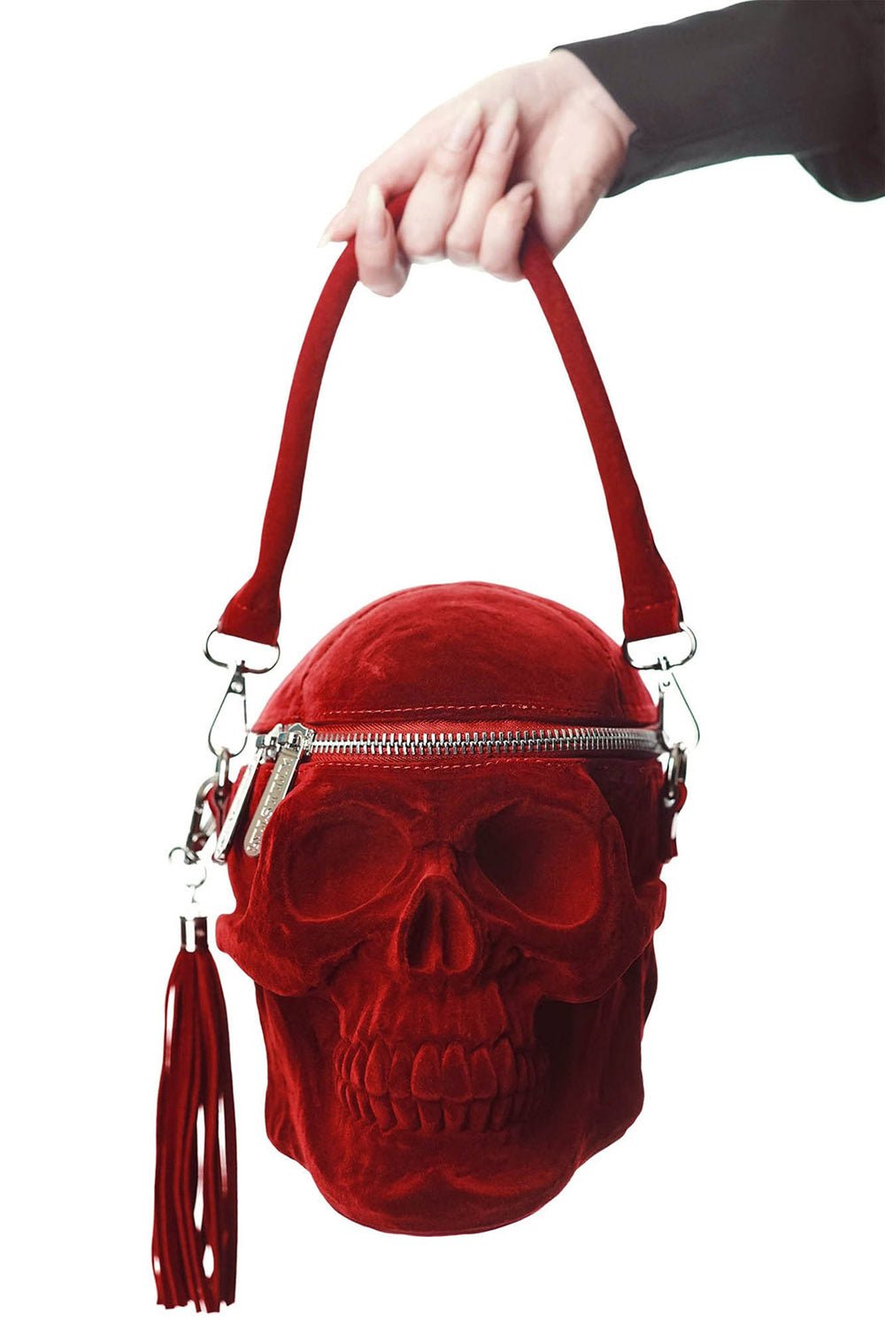 Grave Digger Skull Handbag [BLOOD] - bags & wallets - VampireFreaks - Killstar