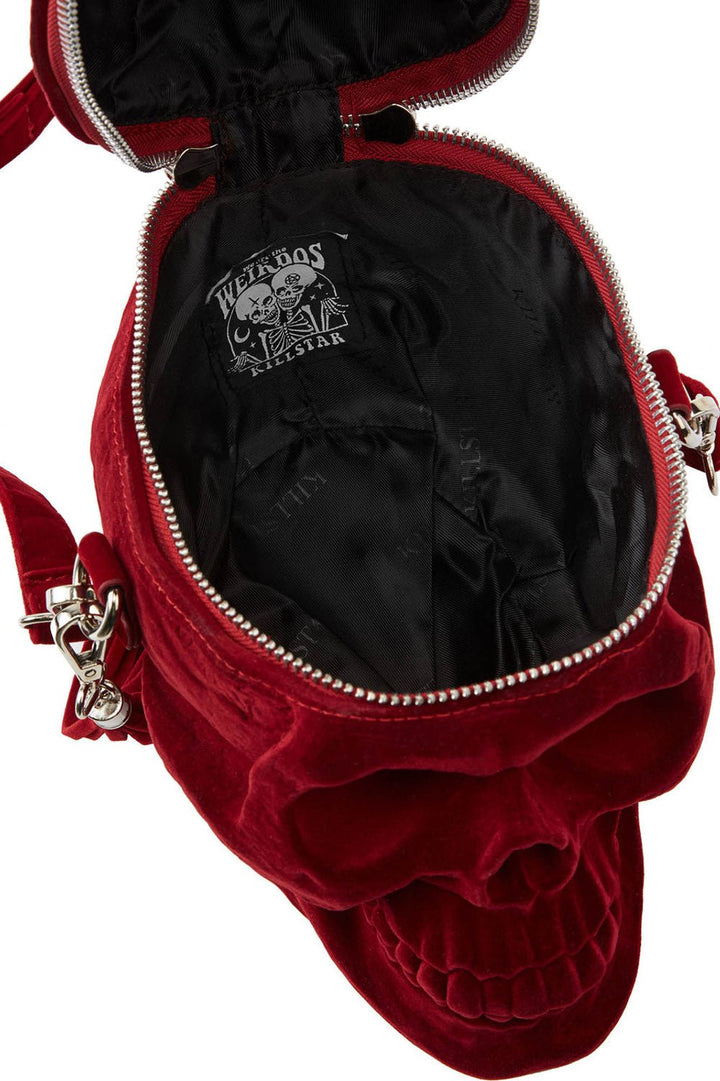 Grave Digger Skull Handbag [BLOOD] - bags & wallets - VampireFreaks - Killstar