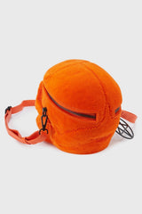 Grave Digger Skull Handbag [ORANGE VELVET] - bags & wallets - VampireFreaks - Killstar