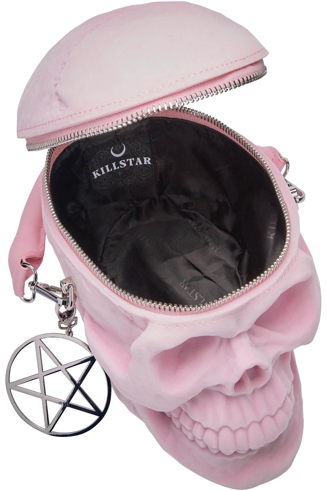 Grave Digger Skull Handbag [PASTEL PINK] - bags & wallets - VampireFreaks - Killstar