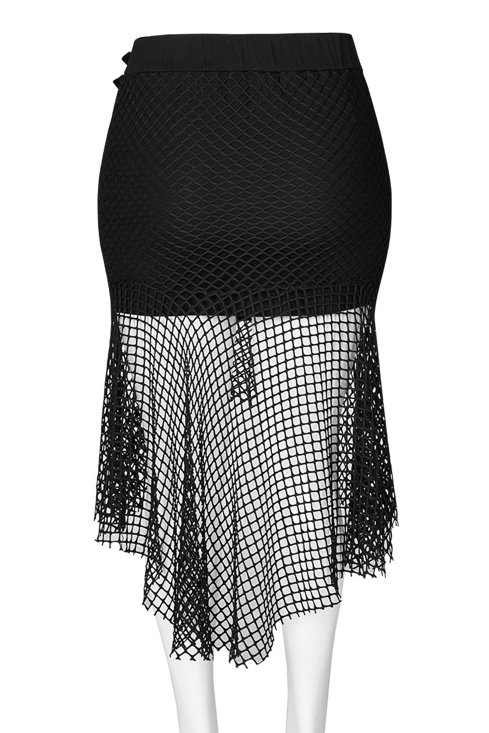 Grave Girl Fishnet Skirt - skirts - VampireFreaks - Punk Rave