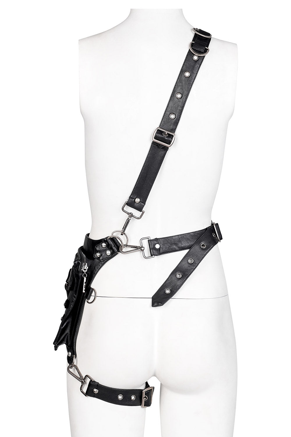 Grave Raider Holster Bag - belts - VampireFreaks - Punk Rave