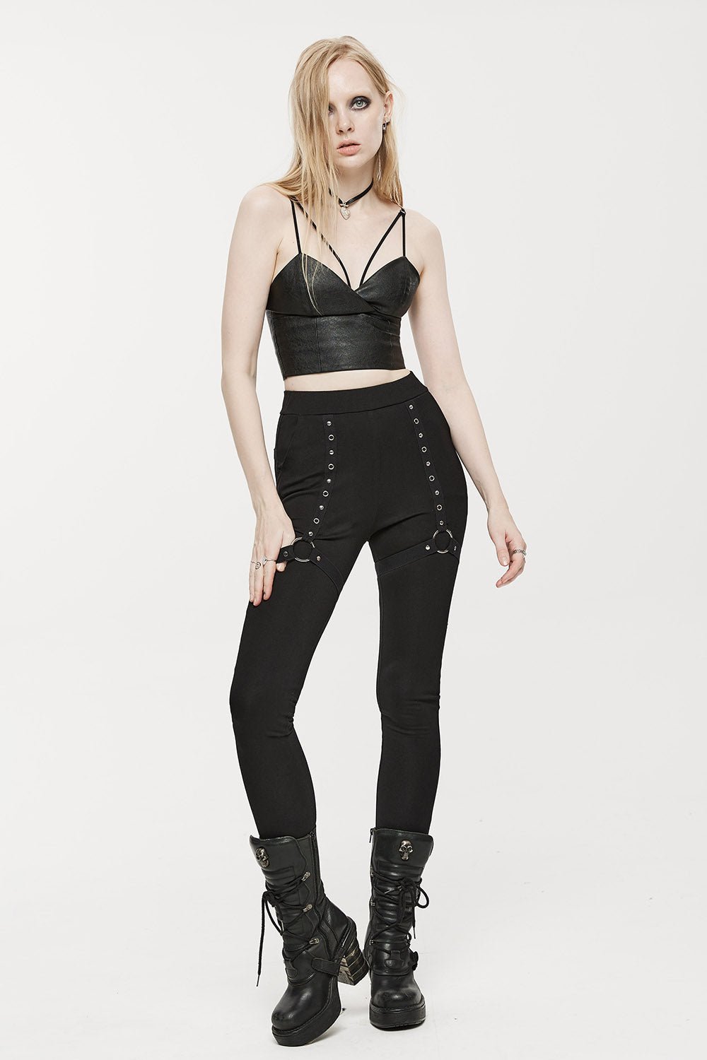 Grave Rave Leggings [Detachable Flares]