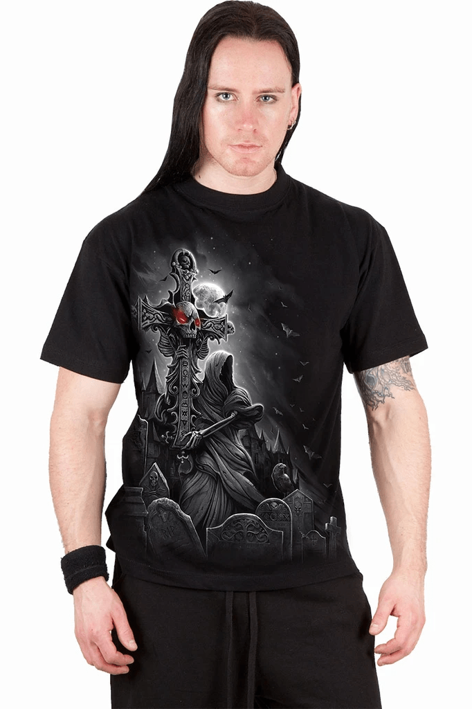 Grave Walker T-Shirt - graphic t-shirt - VampireFreaks - Spiral