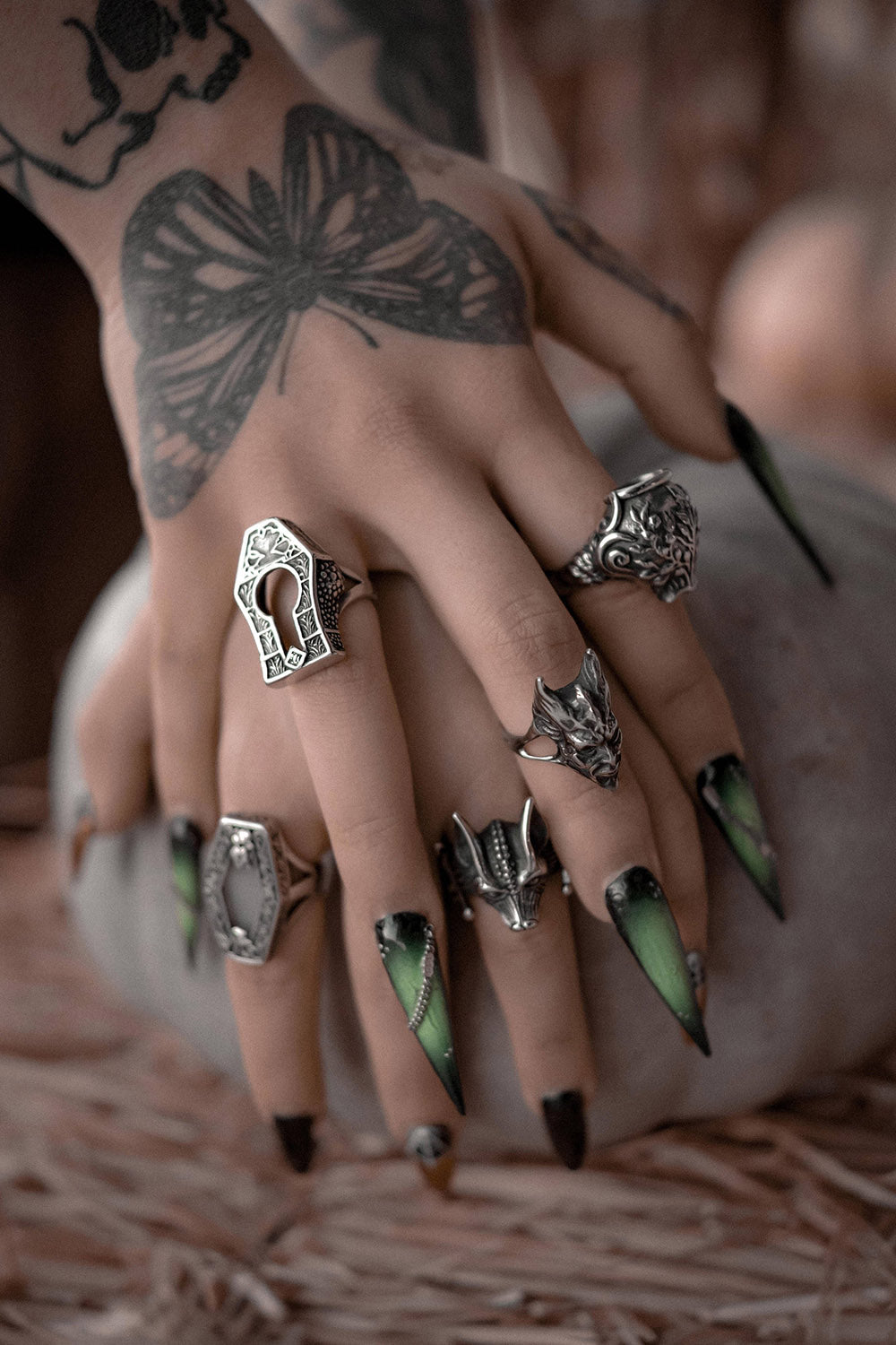 Gravekeeper Ring - jewelry - VampireFreaks - Lively Ghosts