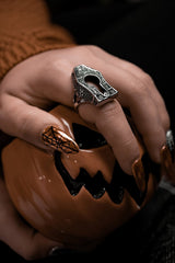 Gravekeeper Ring - jewelry - VampireFreaks - Lively Ghosts