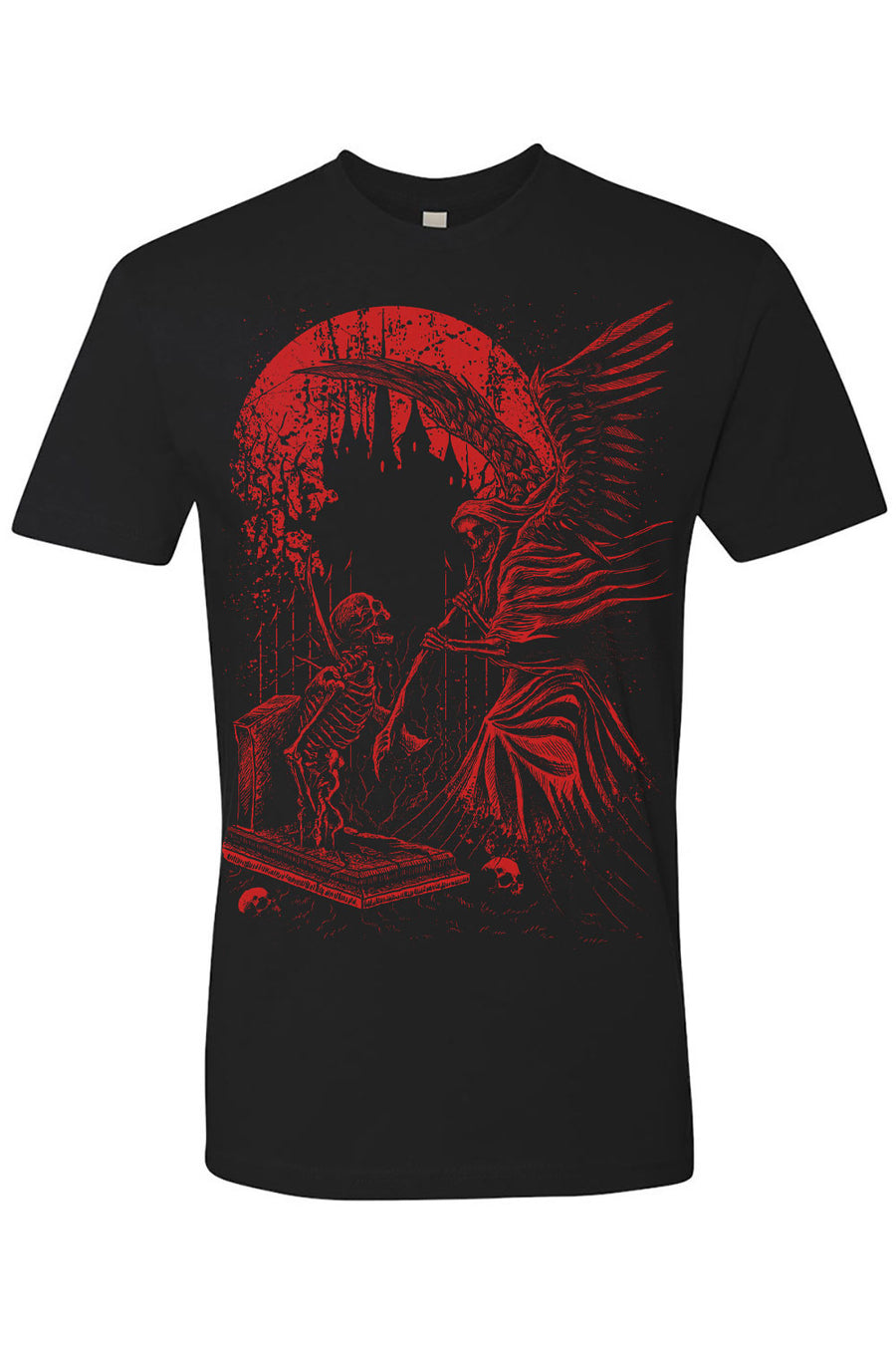 mens short sleeve heavy metal graphic tshirt