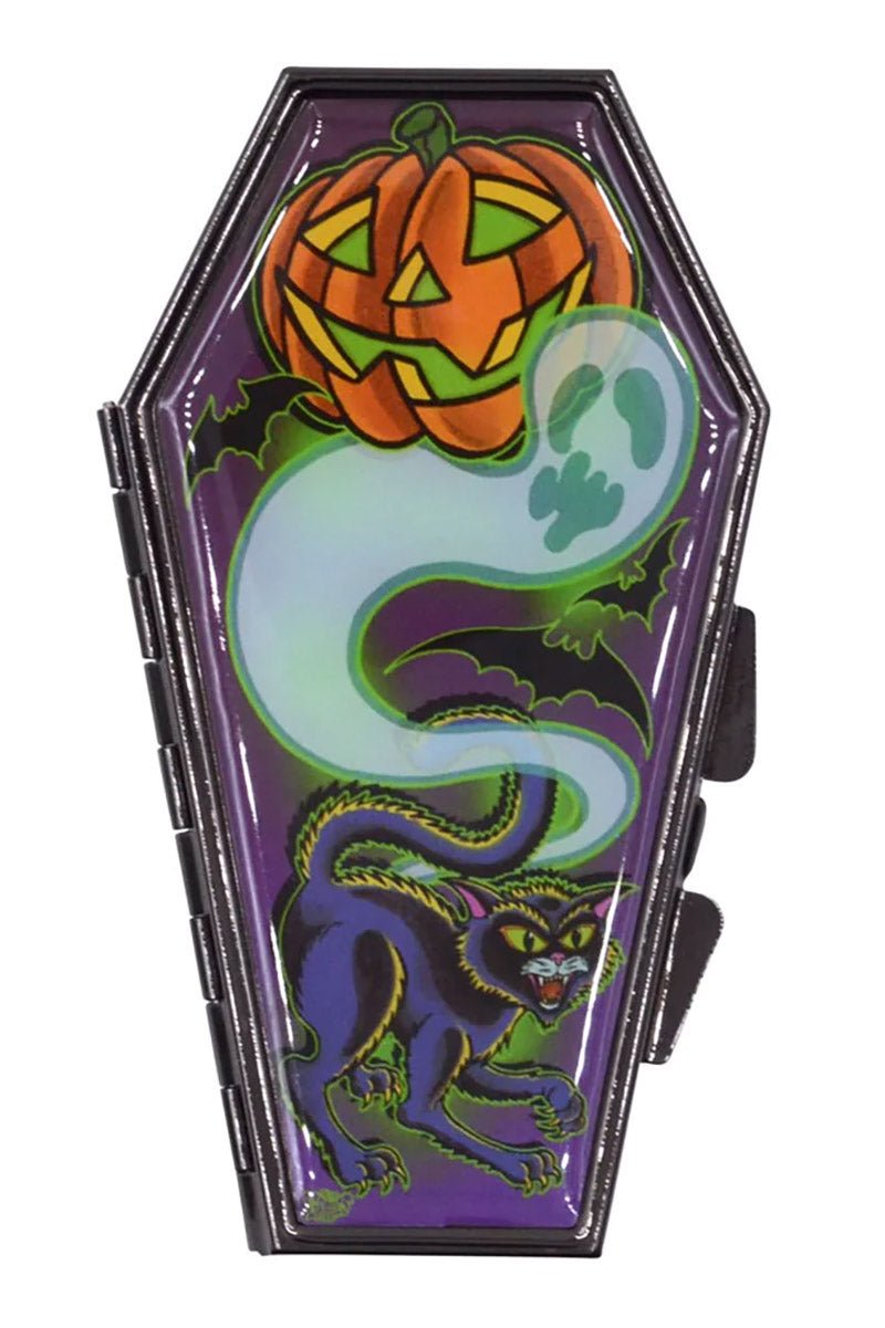 Graves Halloween Coffin Compact - cosmetics - VampireFreaks - Kreepsville