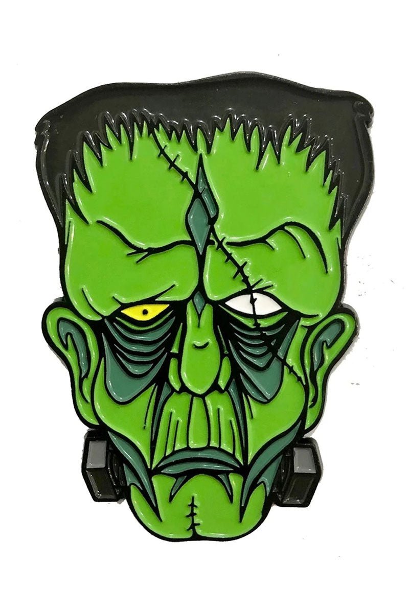 Graves Monster Frankenstein Enamel Pin - pins & patches - VampireFreaks - Kreepsville