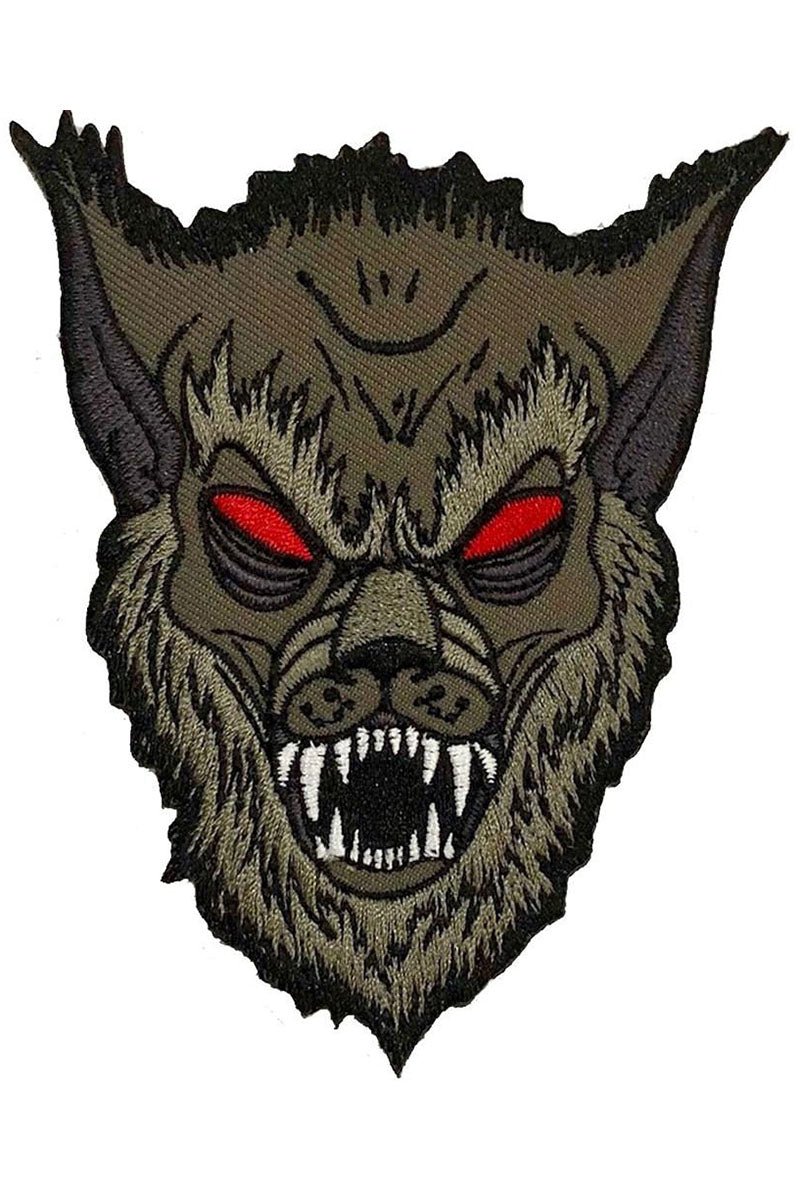 Graves Monster Grey Wolf Patch - pins & patches - VampireFreaks - Kreepsville