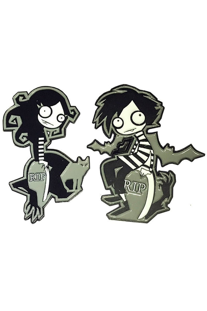 Graveyard Freaks 2 - Pin Set - pins & patches - VampireFreaks - VampireFreaks