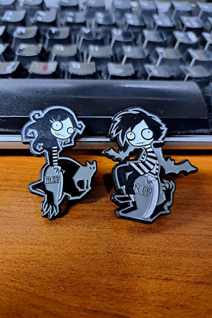 Graveyard Freaks 2 - Pin Set - pins & patches - VampireFreaks - VampireFreaks