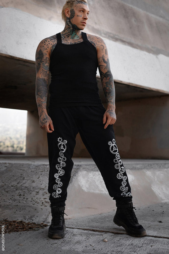 Graveyard Shift Gear Joggers - mens pants - VampireFreaks - VampireFreaks