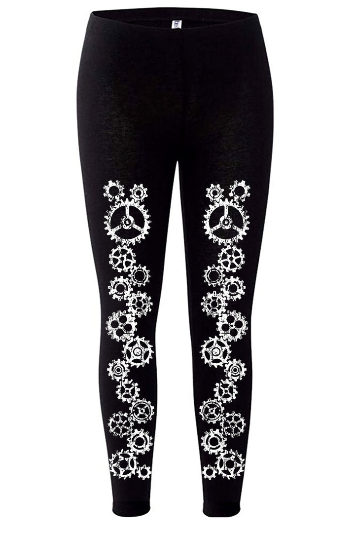 Graveyard Shift Gear Leggings - womens bottoms - VampireFreaks - VampireFreaks