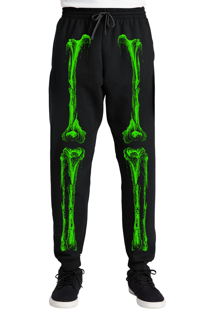 cyberpunk skeleton sweatpants