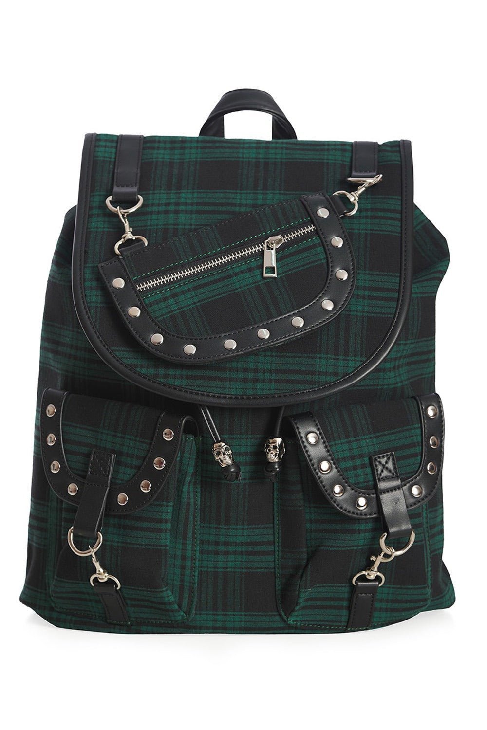 Green Witch Backpack [EMERALD] - bags & wallets - VampireFreaks - Banned Apparel / Lost Queen