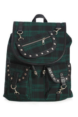 Green Witch Backpack [EMERALD] - bags & wallets - VampireFreaks - Banned Apparel / Lost Queen