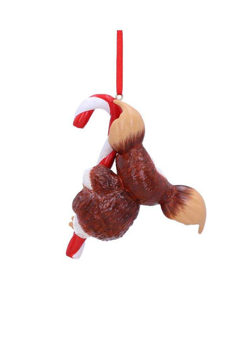 Gremlins Gizmo Candy Cane Hanging Ornament - toys - VampireFreaks - Nemesis Now