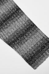 mens striped knitted long sleeve top 