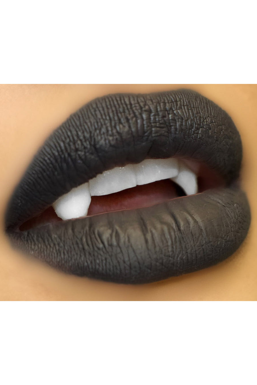 gothic grey lip stick