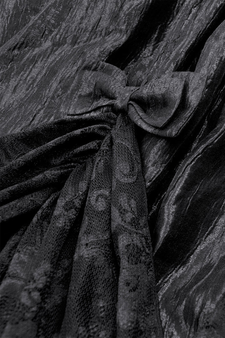 gothic lolita bow dress