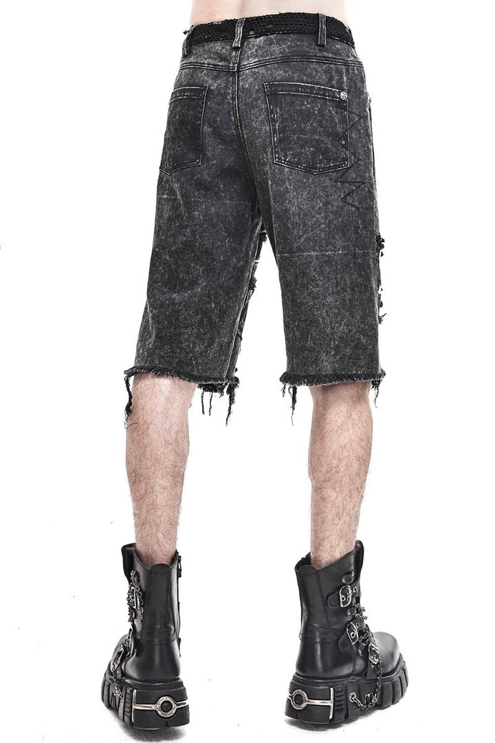 Grim Greystone Shorts - mens pants - VampireFreaks - Devil Fashion