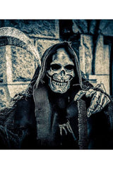 Grim Reaper Kit - Mask w/ Moving Head, Hands, Full Gown - costumes - VampireFreaks - Zagone Studios